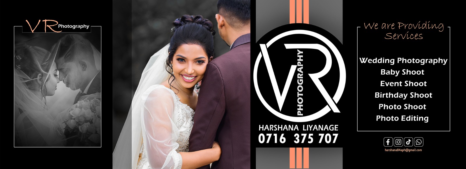 Wedding Photo Coverage Rajagiriya/ VR Photography